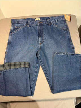 Blue Mountain utility Jean flannel lined 40 x 30
